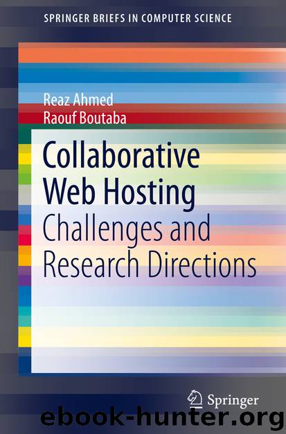 Collaborative Web Hosting by Reaz Ahmed & Raouf Boutaba