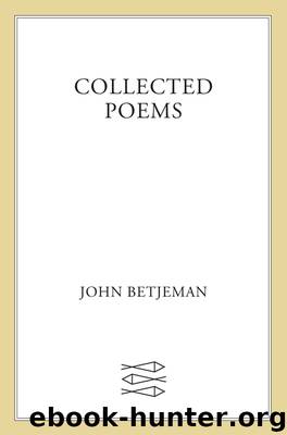 Collected Poems by John Betjeman