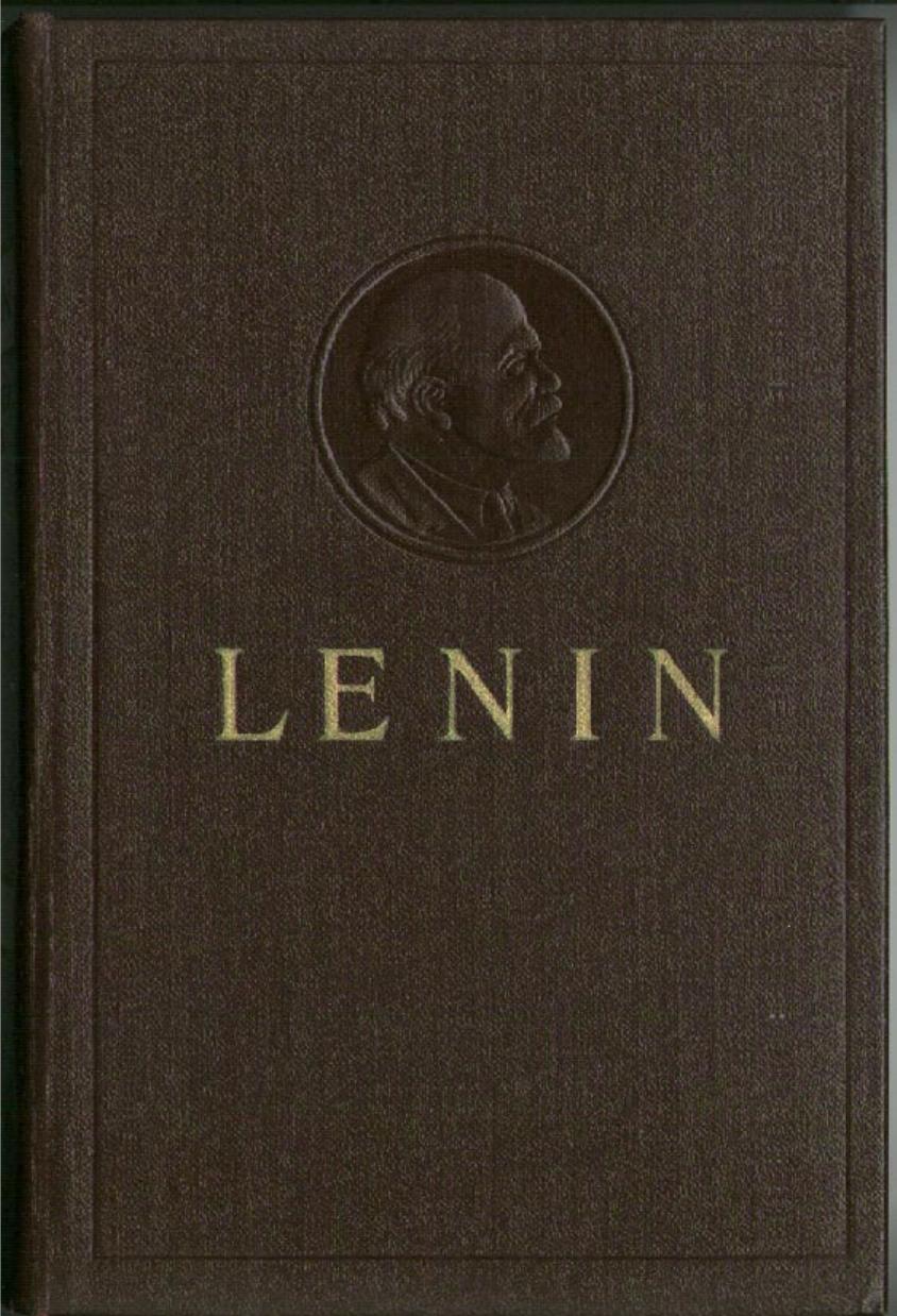 Collected Works of V. I. Lenin - Vol. 20 by V. I. Lenin