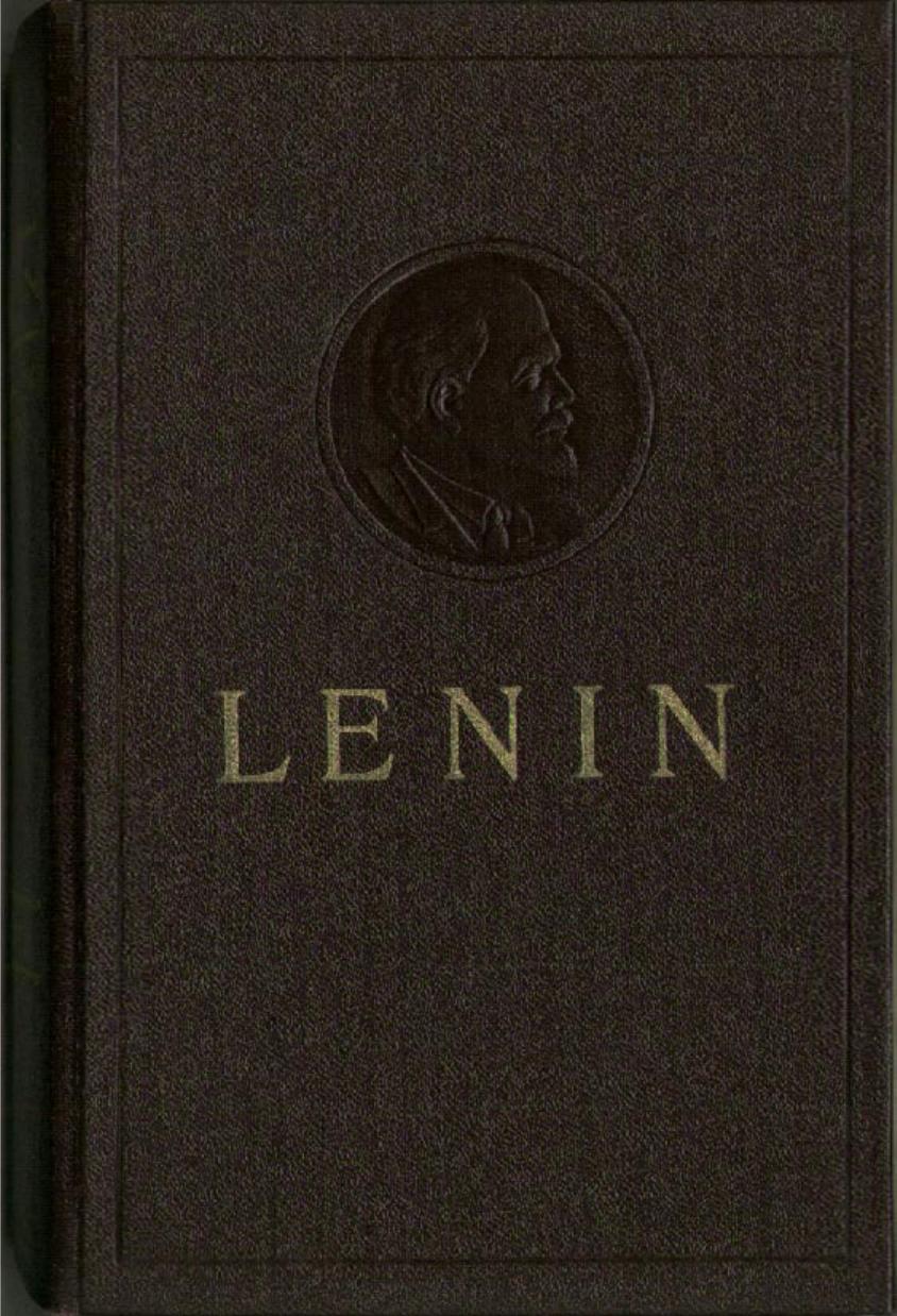 Collected Works of V. I. Lenin - Vol. 26 by V. I. Lenin