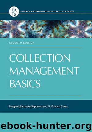 Collection Management Basics by Margaret Zarnosky Saponaro