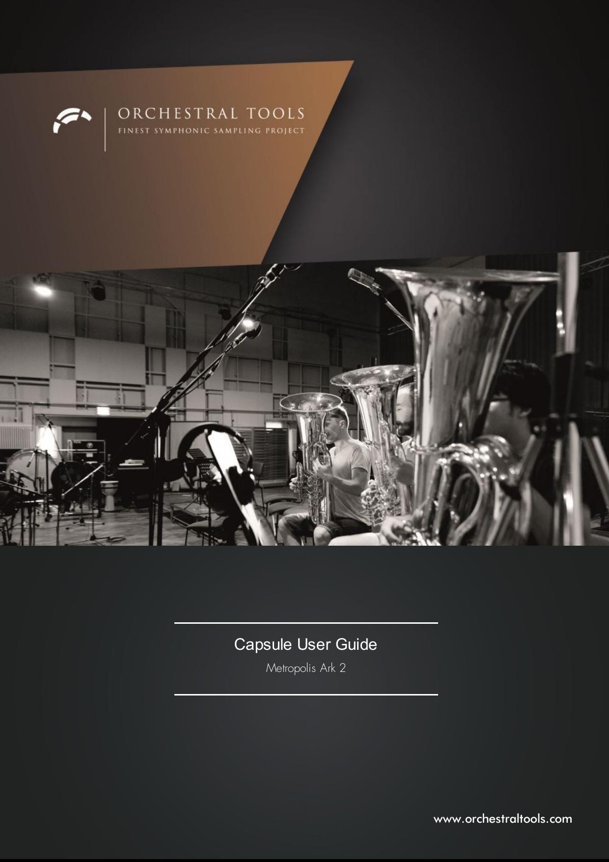 Collection User Guide by Tobias Escher OrchestralTools GmbH