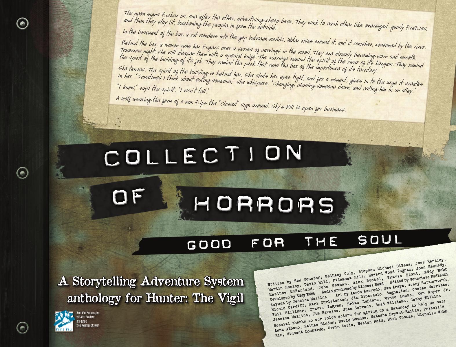 Collection of Horrors: Good for the Soul by White Wolf