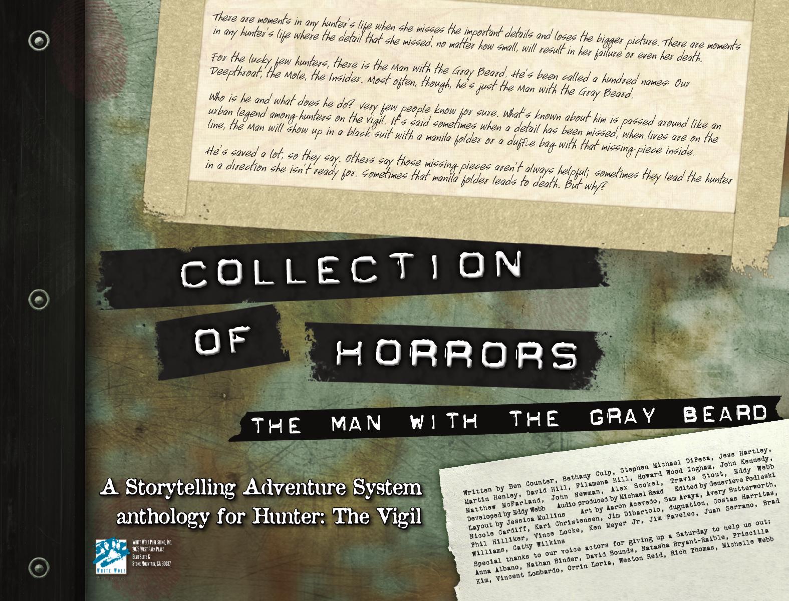 Collection of Horrors: The Man with the Gray Beard by White Wolf