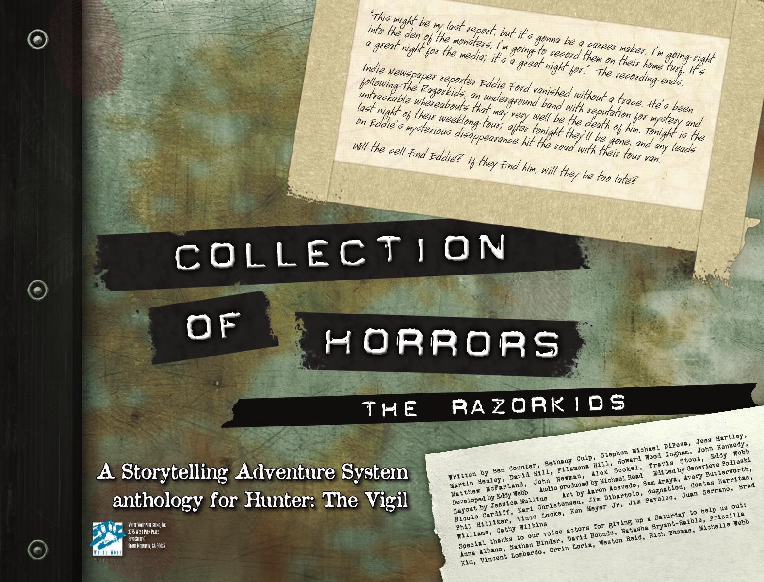 Collection of Horrors: The Razorkids by White Wolf