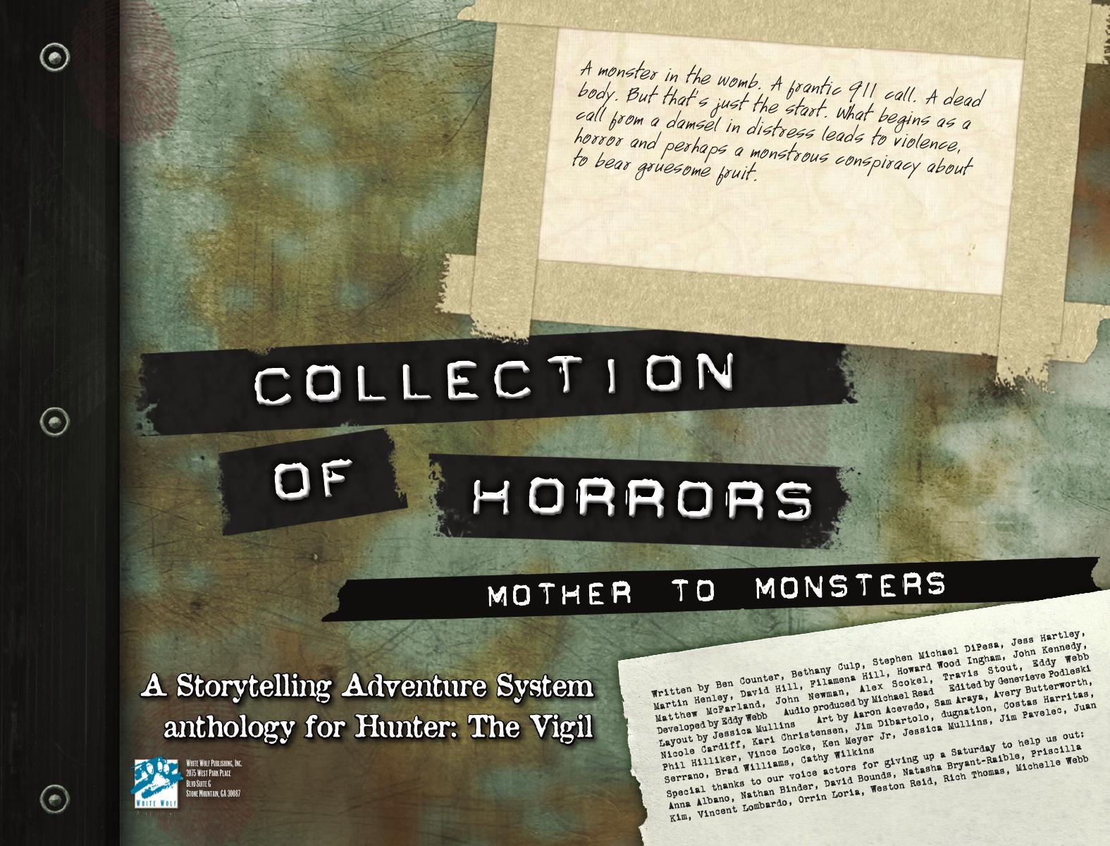 Collection of Horrors; Mother to Monsters by White Wolf