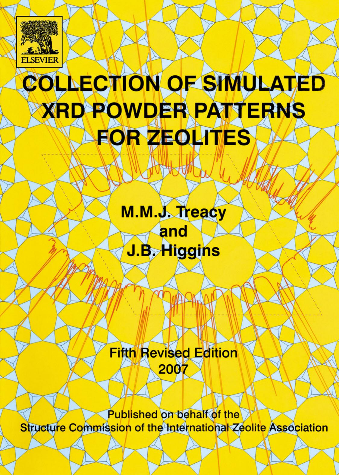 Collection of Simulated XRD Powder Patterns for Zeolites Fifth by M.M.J. Treacy J.B. Higgins
