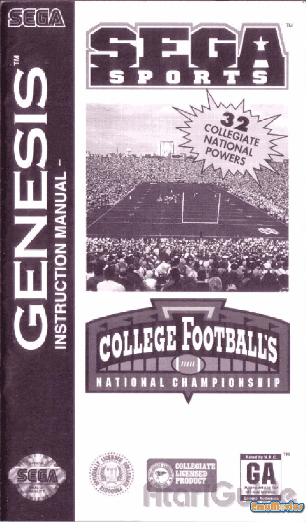 College Football's National Championship (USA) by Unknown