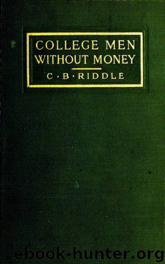 College Men Without Money by Carl Riddle