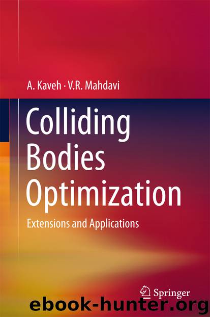 Colliding Bodies Optimization by A. Kaveh & V.R. Mahdavi