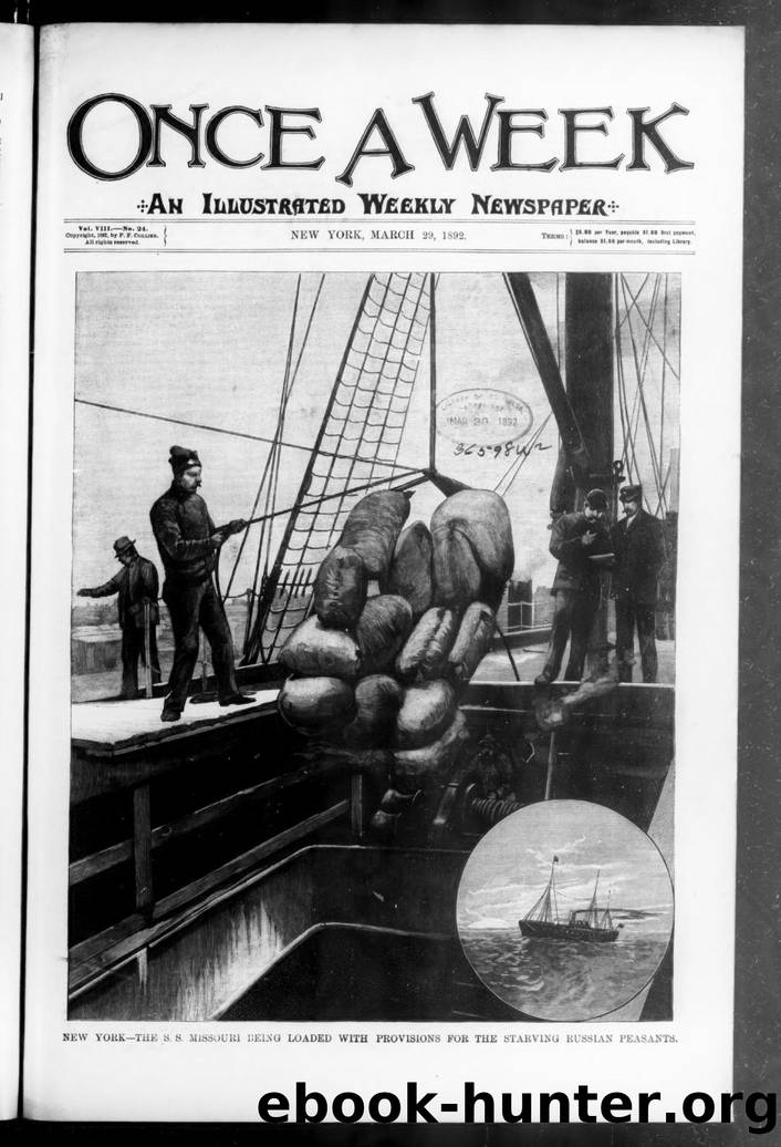 Collier's: The National Weekly  1892-03-29: Vol 8 Iss 24 by Unknown