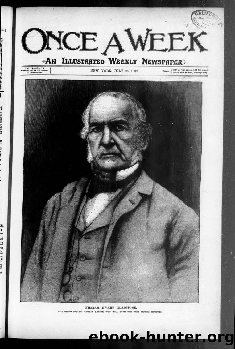 Collier's: The National Weekly  1892-07-23: Vol 9 Iss 15 by Unknown