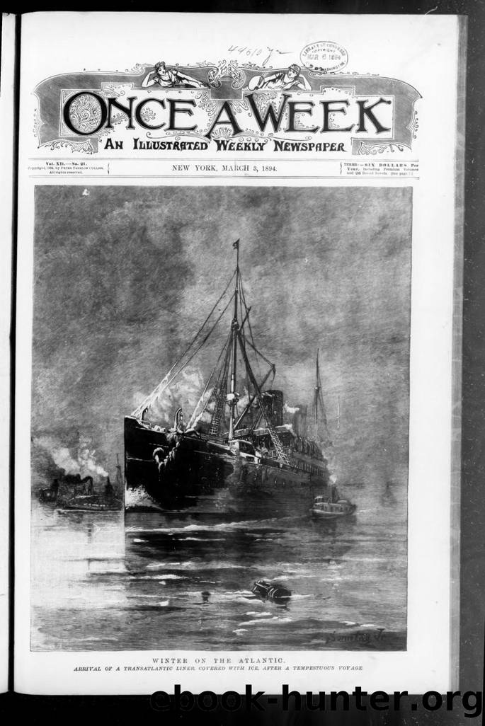 Collier's: The National Weekly  1894-03-03: Vol 12 Iss 21 by Unknown