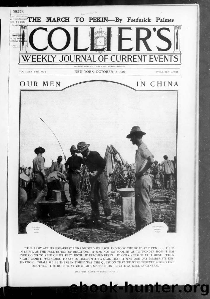 Collier's: The National Weekly  1900-10-13: Vol 26 Iss 2 by Unknown