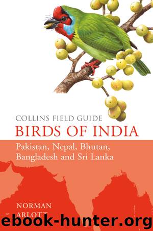Collins Field Guide – Birds of India by Norman Arlott