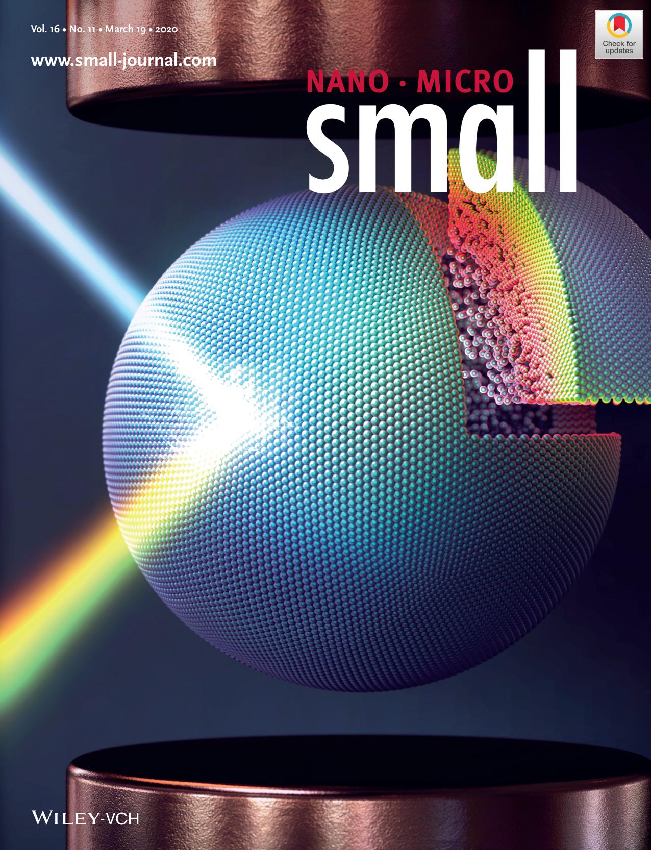 Colloidal Crystallization: RealâTime Monitoring of Colloidal Crystallization in ElectrostaticallyâLevitated Drops (Small 112020) by Unknown
