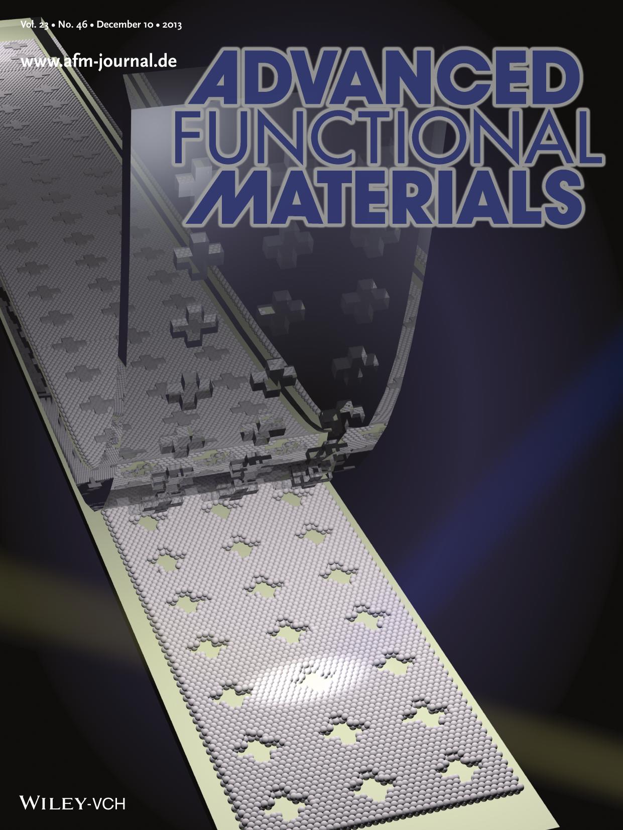 Colloidal Crystals: Transferable CrackFree Colloidal Crystals on an Elastomeric Matrix with Surface Relief (Adv. Funct. Mater. 462013) by Unknown