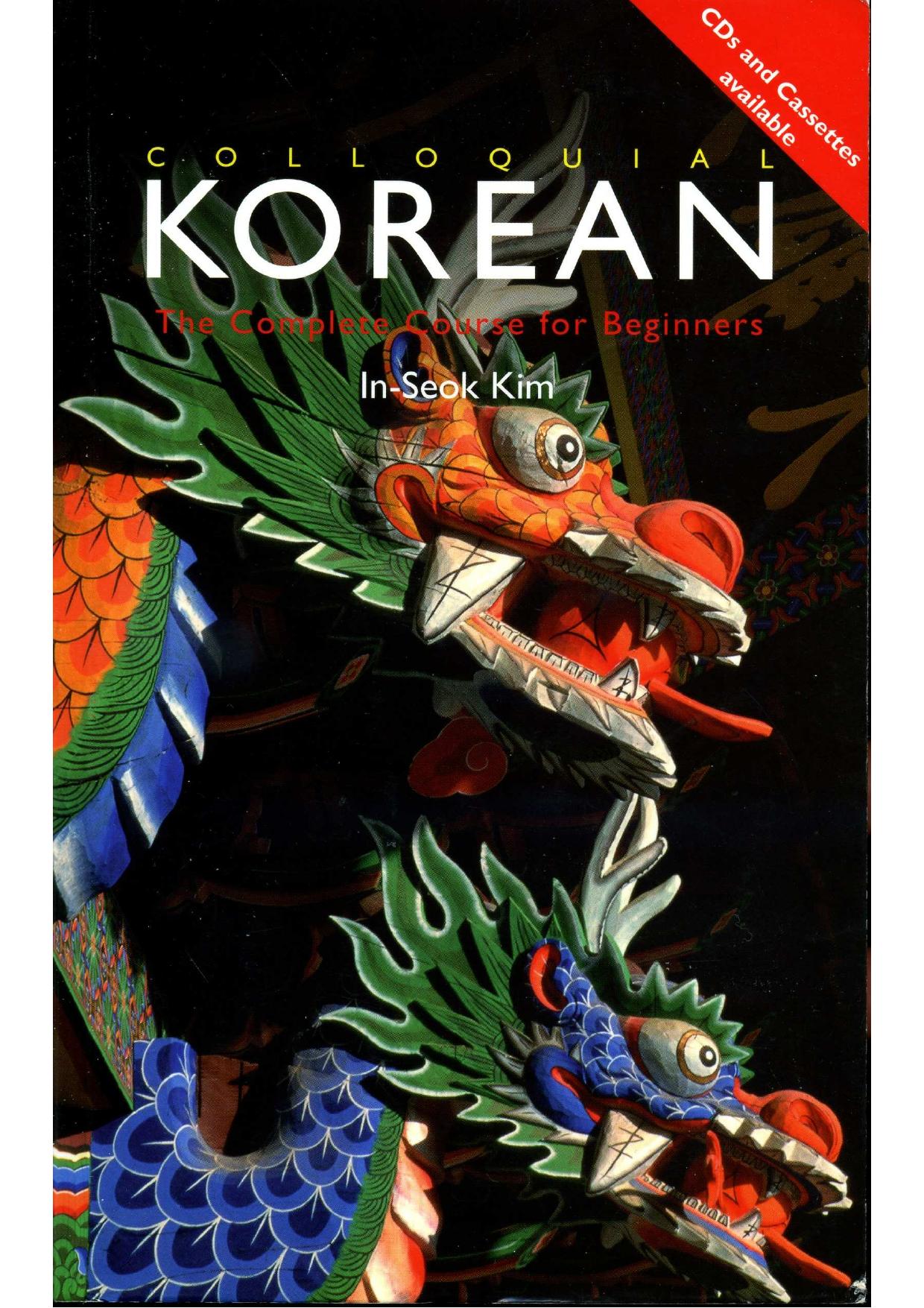 Colloquial Korean The Complete Course for Beginners by Unknown