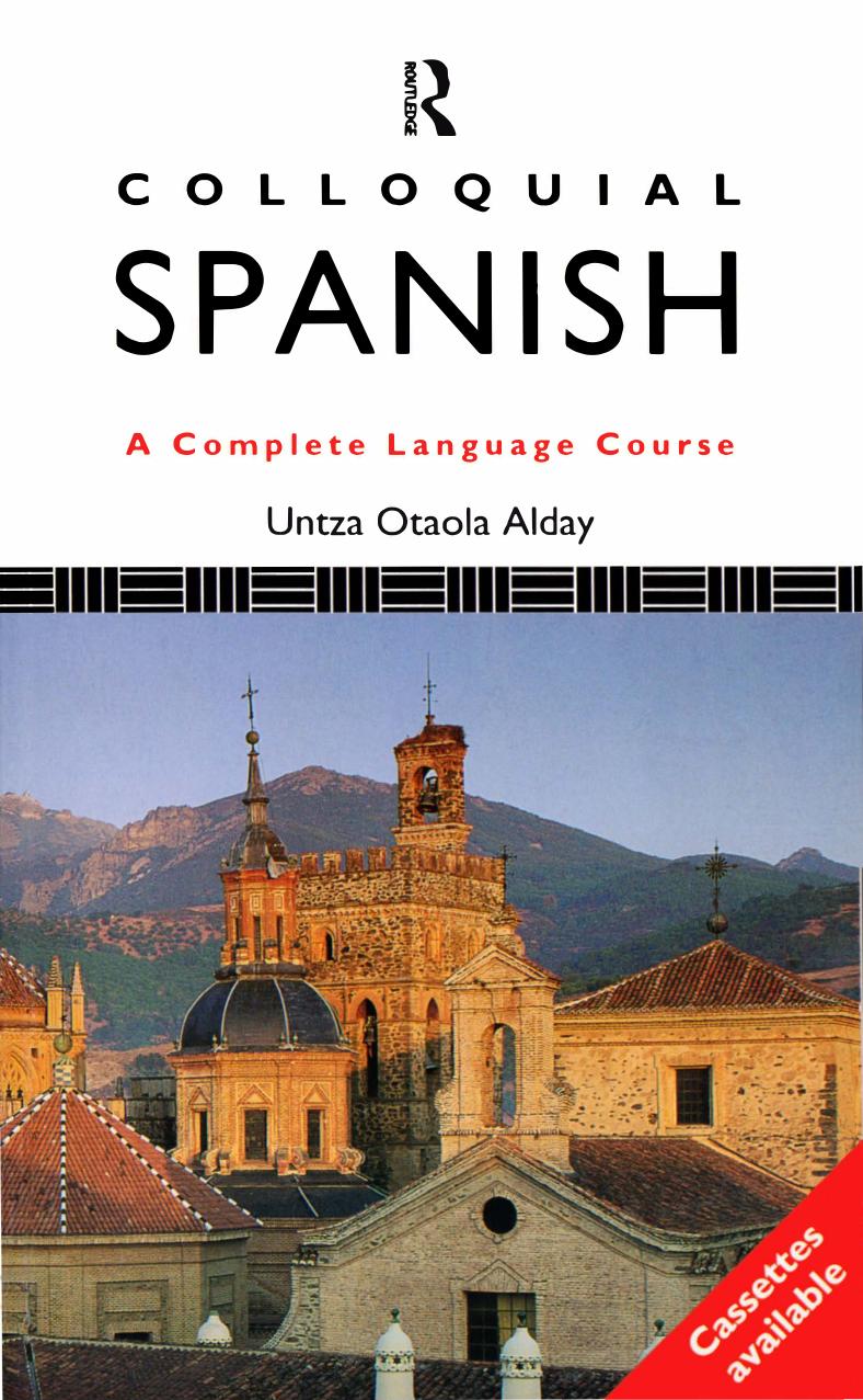 Colloquial Spanish by Untza Utaola Alday