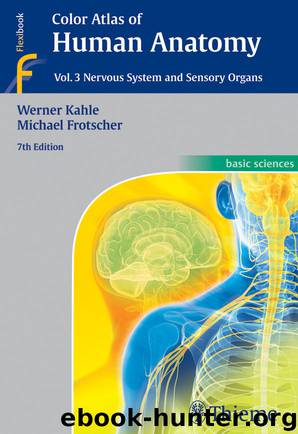 Color Atlas of Human Anatomy, Vol. 3: Nervous System and Sensory Organs by Werner Kahle & Michael Frotscher