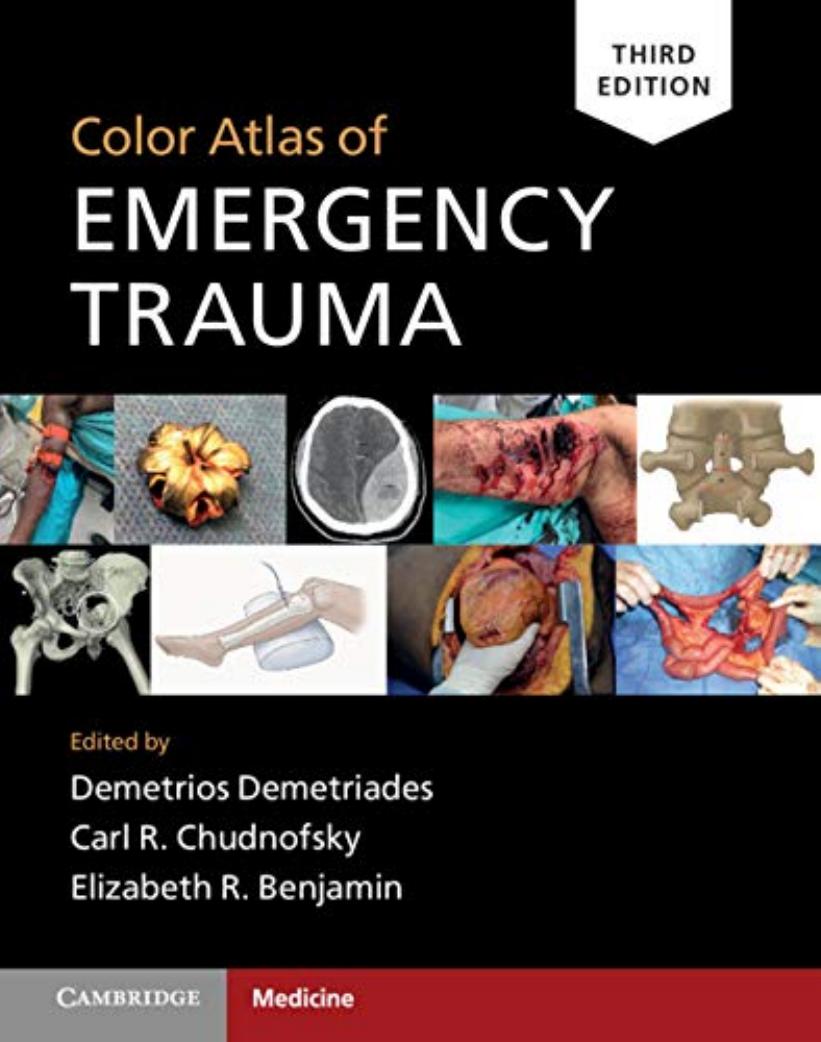 Color atlas of emergency trauma by Demetrios Demetriades