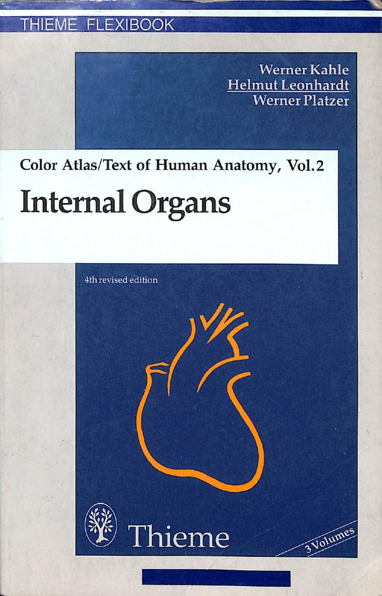 Color atlas of human anatomy - Internal organs by Werner Platzer