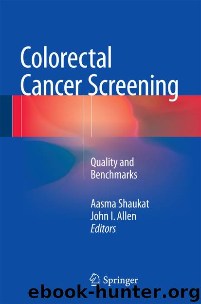 Colorectal Cancer Screening by Aasma Shaukat & John I. Allen