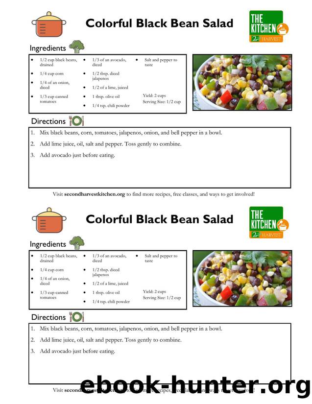 Colorful Black Bean Salad by Unknown