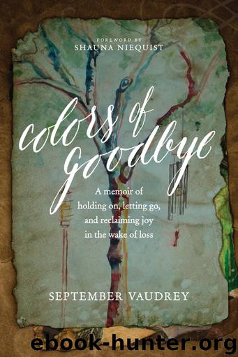 Colors of Goodbye by September Vaudrey