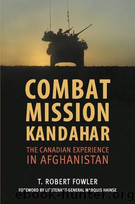 Combat Mission Kandahar by T. Robert Fowler