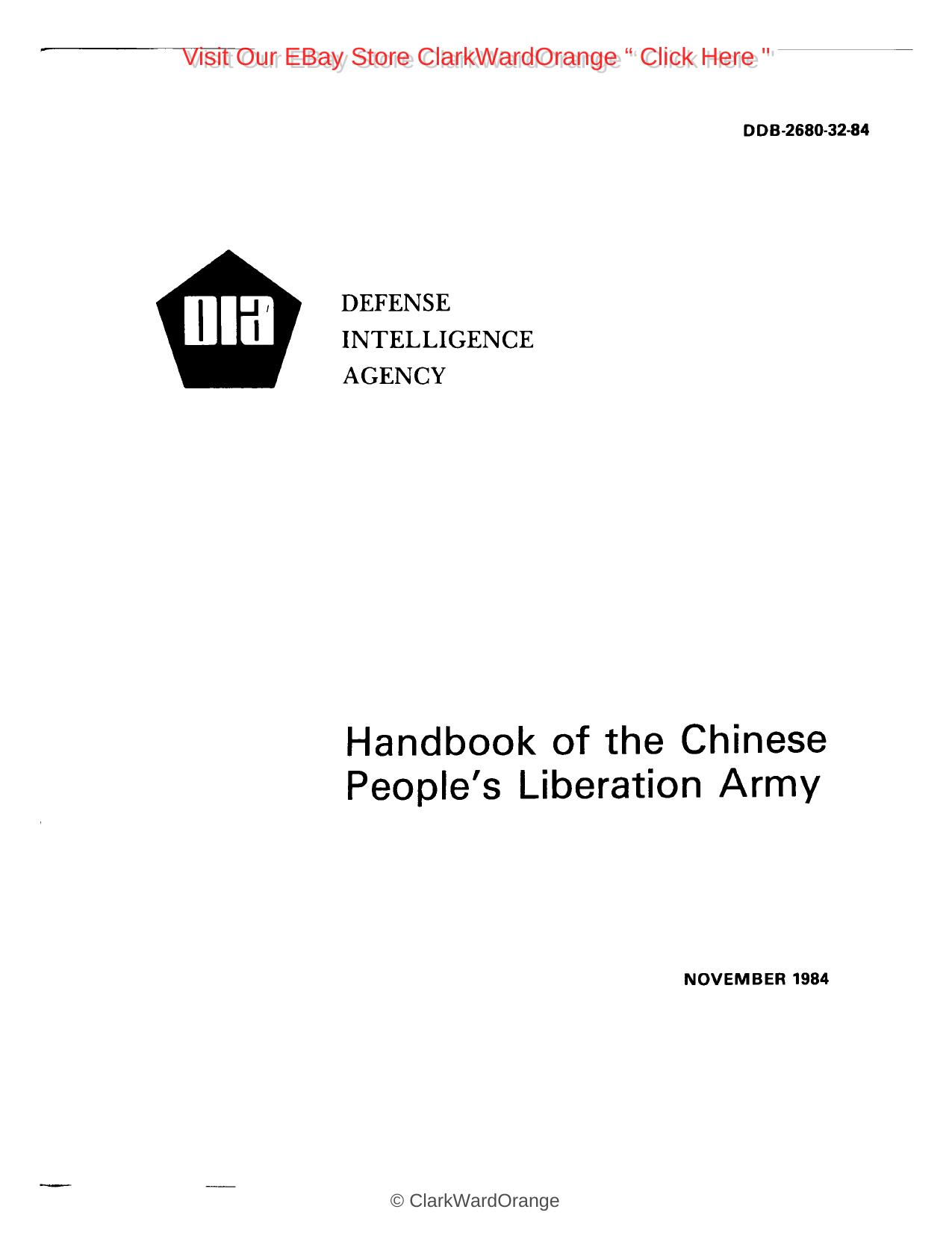 Combat Survival Guerilla Skills Handbook of the Red Chinese by Unknown