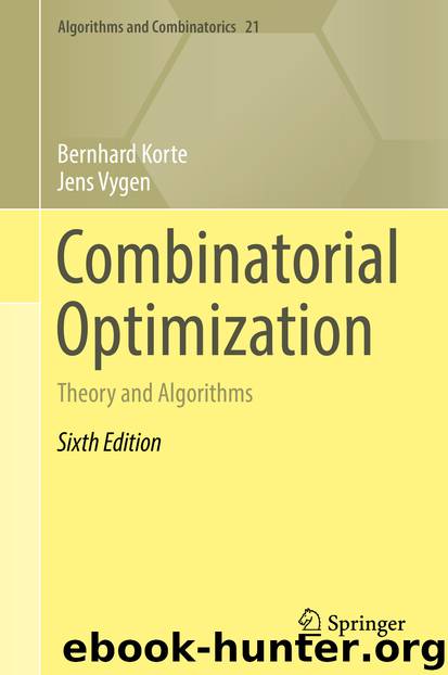 Combinatorial Optimization by Bernhard Korte & Jens Vygen