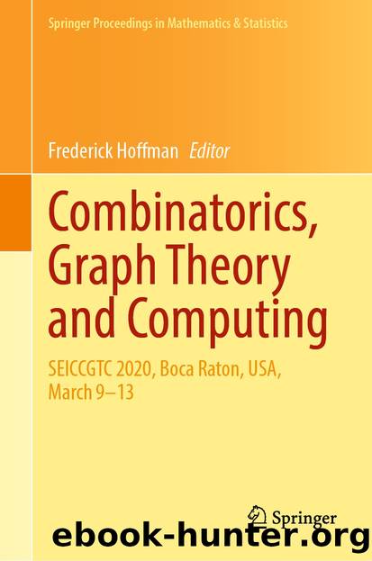 Combinatorics, Graph Theory and Computing by Unknown