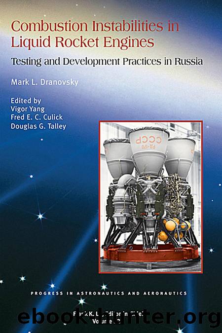 Combustion Instabilities in Liquid Rocket Engines : Testing and Development Practices in Russia by Mark L. Dranovsky; Vigor Yang; F. Culick; Douglas G. Talley