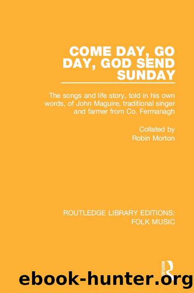 Come Day, Go Day, God Send Sunday by Robin Morton