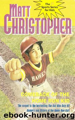 Comeback of the Home Run Kid by Matt Christopher