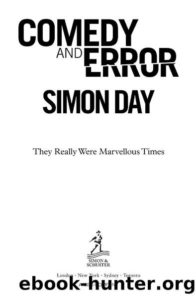 Comedy And Error by Simon Day