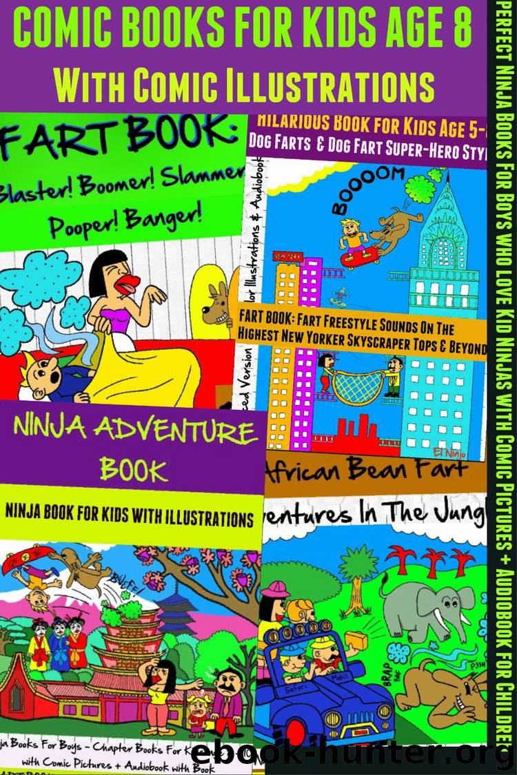 Comic Books For Kids, Comic Illustrations, Ninja Books For Boys, and Kid Ninjas by El Ninjo