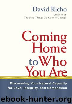 Coming Home to Who You Are by David Richo