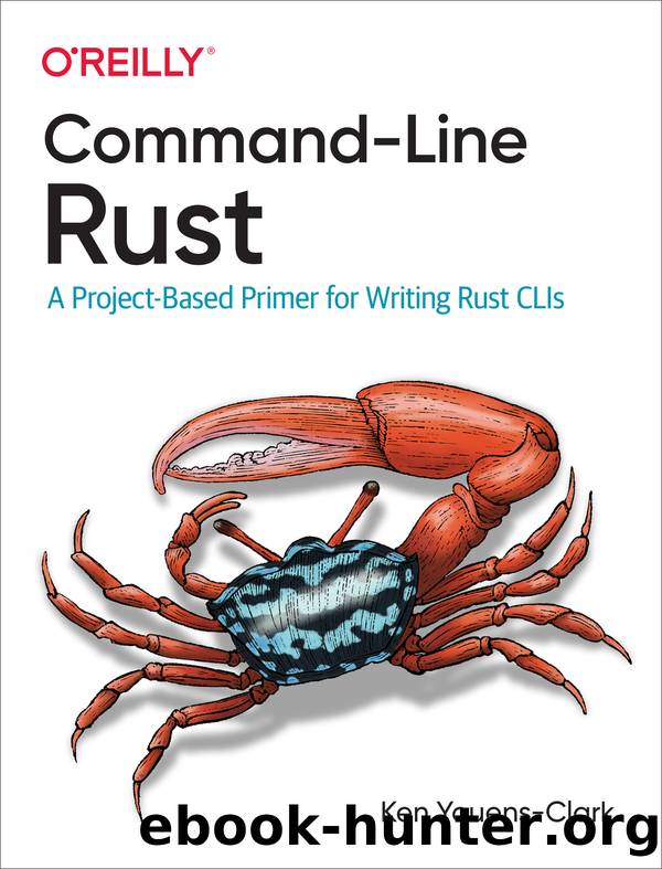 Command-Line Rust by Ken Youens-Clark