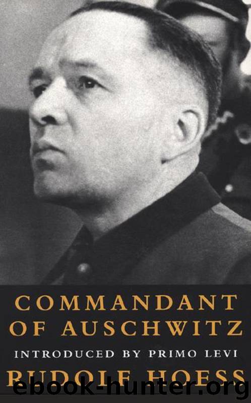 Commandant of Auschwitz by Rudolf Hoess