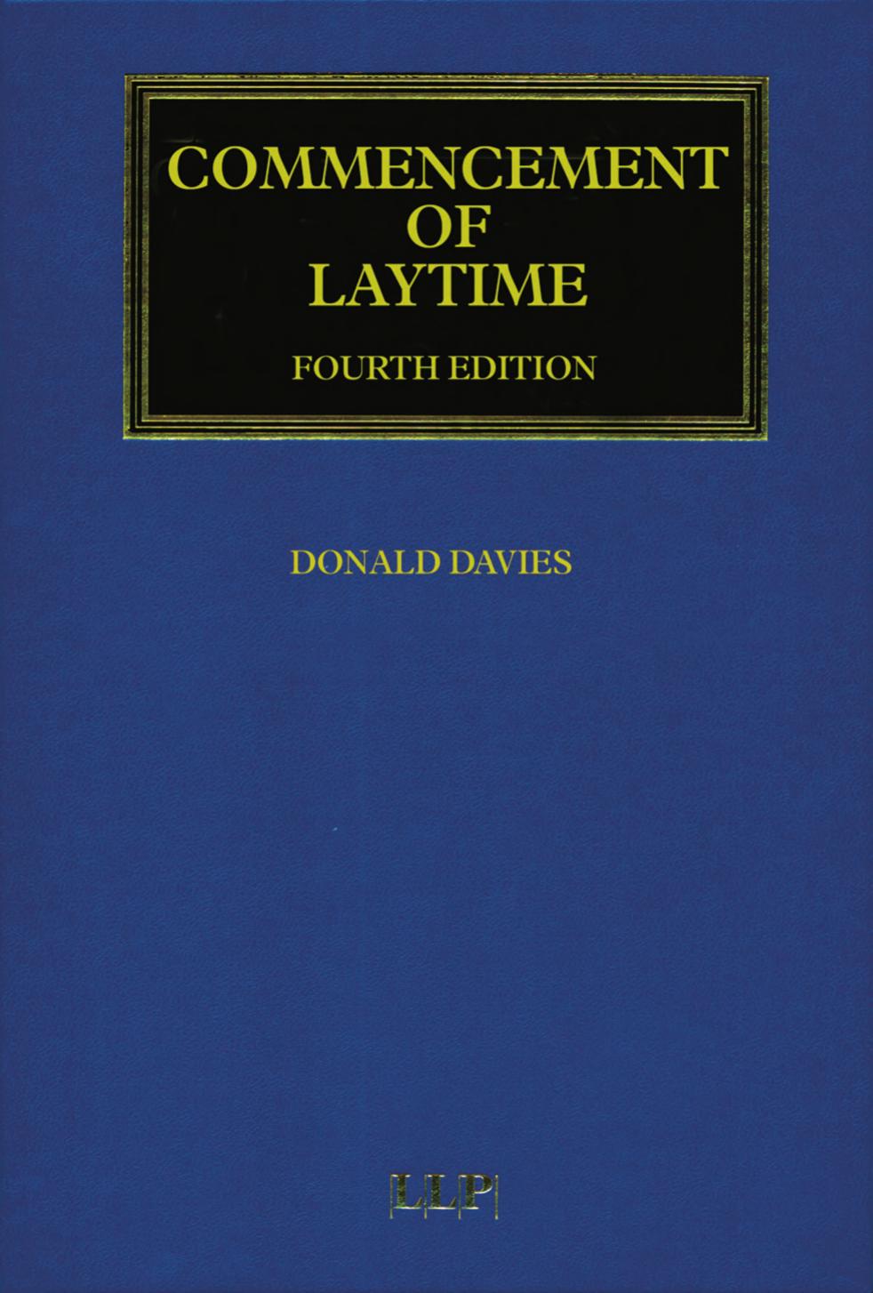Commencement of Laytime by Davies Donald