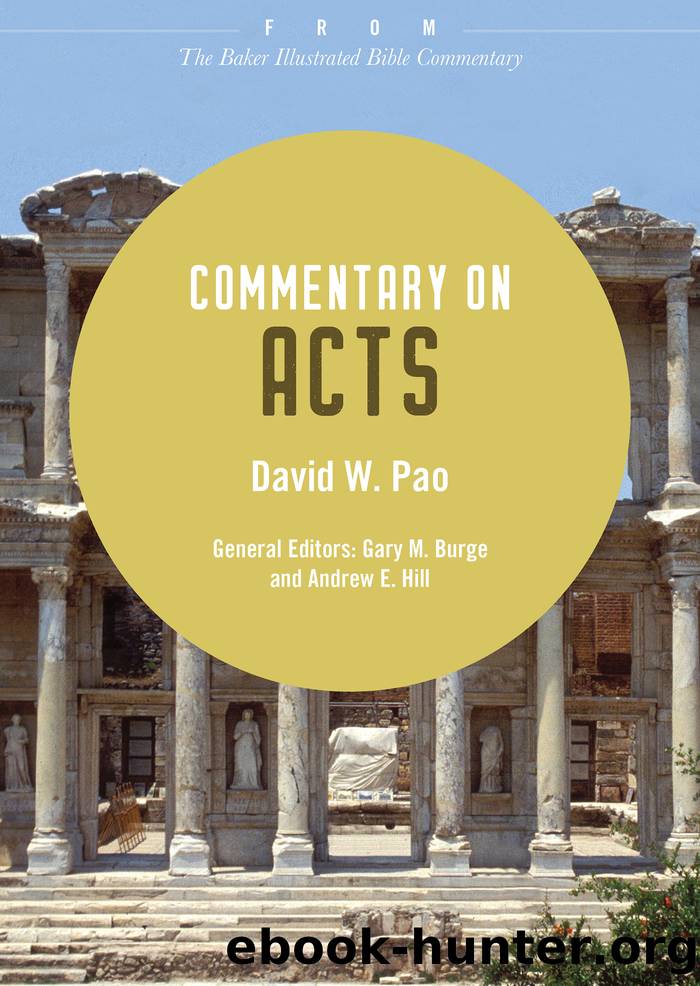 Commentary on Acts by David W. Pao