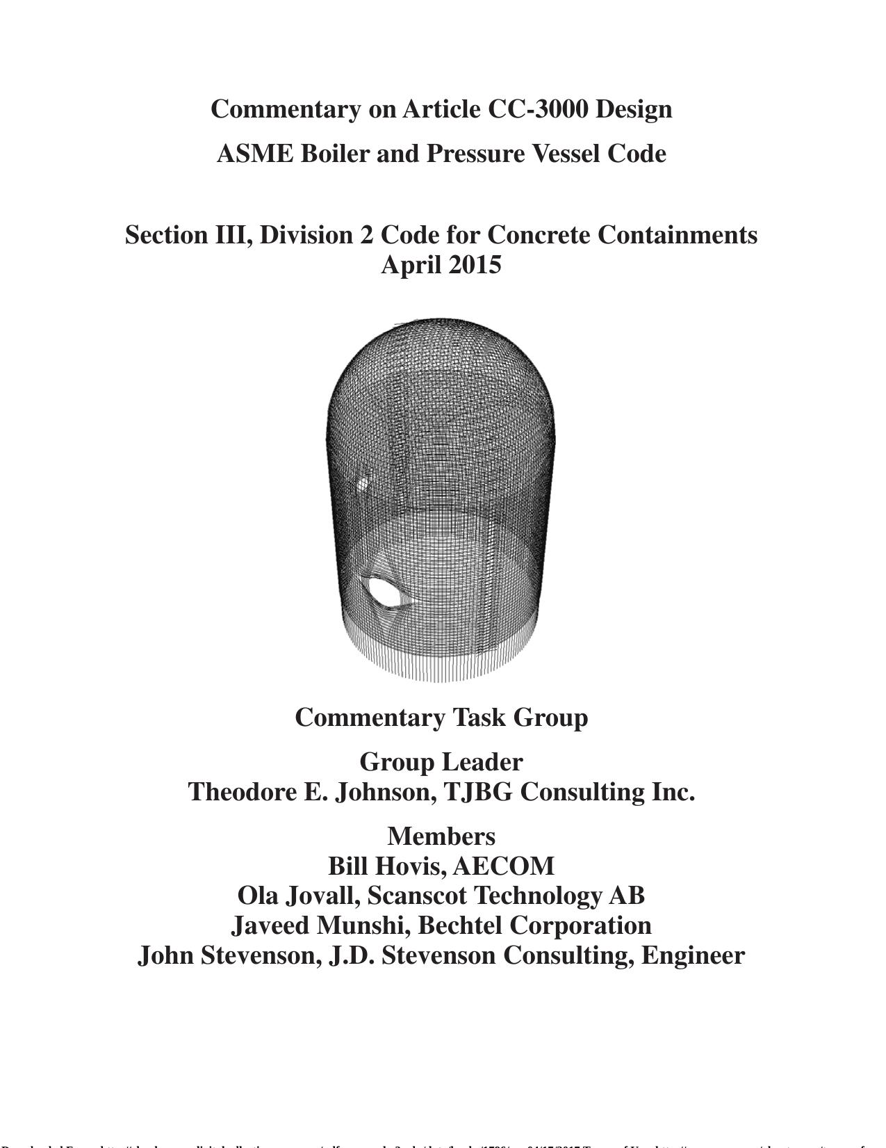 Commentary on Article CC-3000 Design by Hovis Bill; Johnson Theodore E.; Jovall Ola; Munshi Javeed A