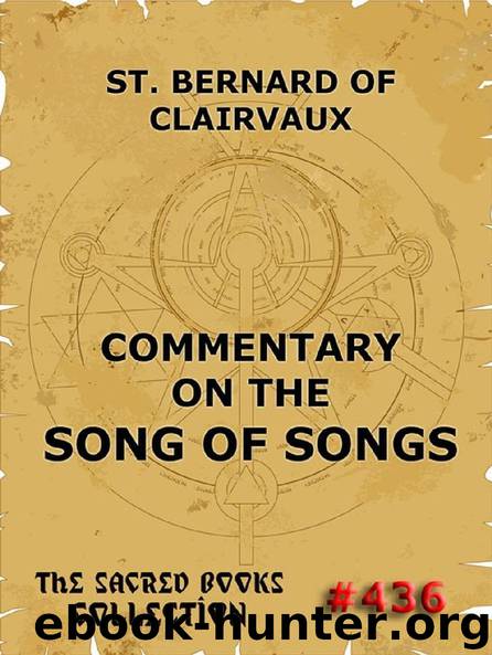 Commentary on the Song of Songs by Saint Bernard of Clairvaux