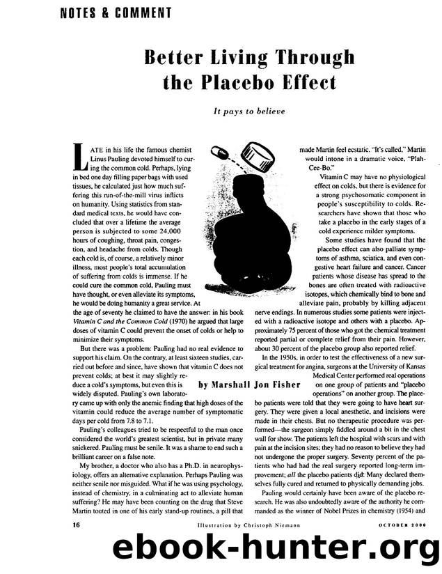 Comments on Placebo by GarciaA