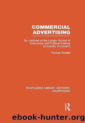 Commercial Advertising (RLE Advertising) by Russell Thomas;