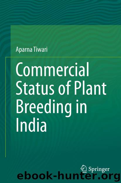 Commercial Status of Plant Breeding in India by Aparna Tiwari