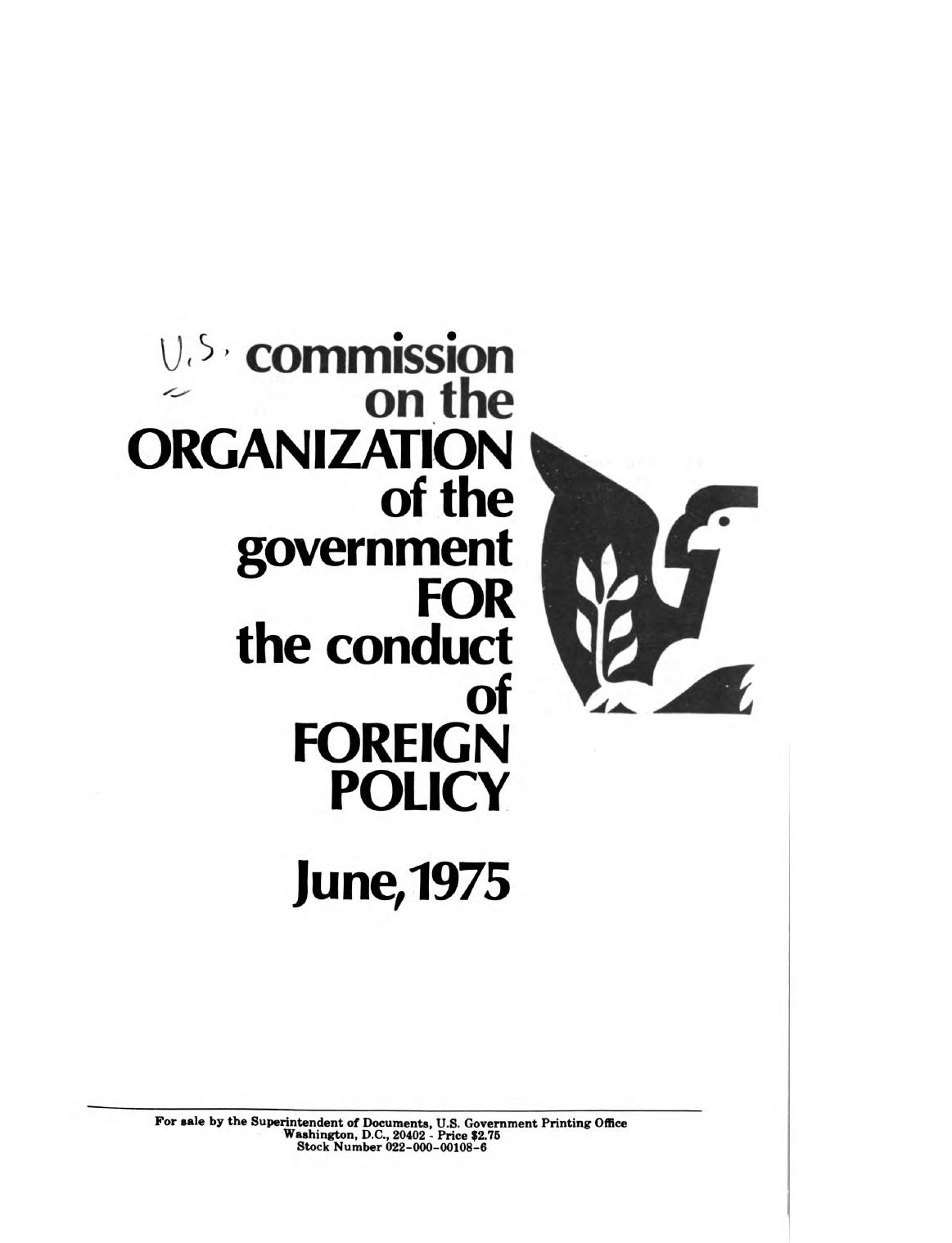 Commission on the Organization of the Government for the Conduct of Foreign Policy Report.pdf by Unknown