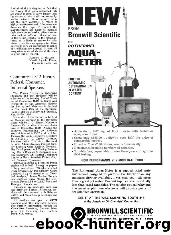 Committee D-12 invites federal, consumer, industrial speakers by Unknown